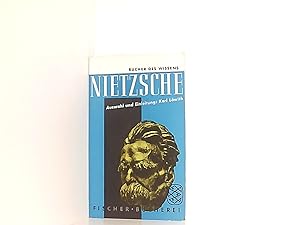 Seller image for Nietzsche: Zeitgemsses und Unzeitgemsses. Ausgewhlt und eingeleitet von Karl Lwith (Bcher des Wissens mit Zeittafel und Schriftennachweis) for sale by Book Broker