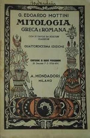 Imagen del vendedor de Mitologia greca e romana. a la venta por FIRENZELIBRI SRL