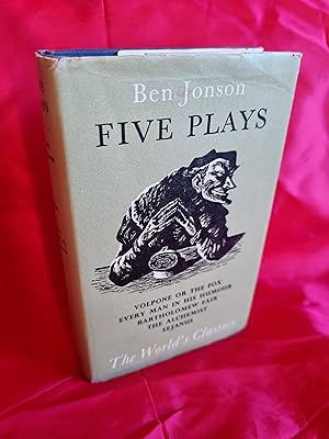 Five Plays (Volpone or the Fox; Every Man in His Humour; Bartholomew Fair; The Alchemist; Sejanus)