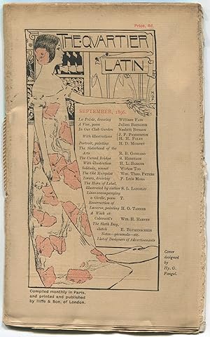 Seller image for The Quartier Latin. Volume I, No. 2. September, 1896 for sale by Between the Covers-Rare Books, Inc. ABAA