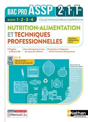 nutrition-alimentation et techniques professionnelles : 2de/1re/terminale : bac pro ASSP : livre ...