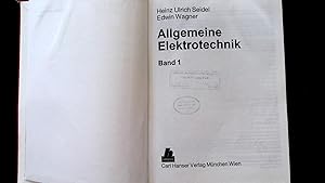 Seller image for Allgemeine Elektrotechnik, Bd.1. for sale by Antiquariat Bookfarm