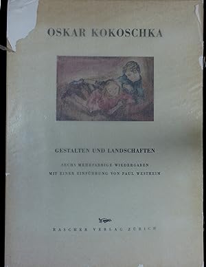 Seller image for Oskar Kokoschka. Gestalten und Landschaften. Sechs mehrfarbige Wiedergaben. for sale by Antiquariat Bookfarm