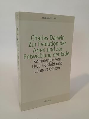 Bild des Verkufers fr Zur Evolution der Arten und zur Entwicklung der Erde Frhe Schriften zur Evolutionstheorie zum Verkauf von ANTIQUARIAT Franke BRUDDENBOOKS