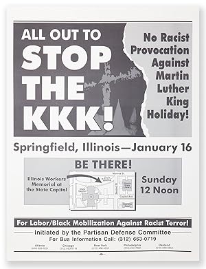 All Out to Stop the KKK - No Racist Provocation Against Martin Luther King Holiday!