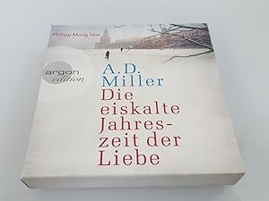 Seller image for Philipp Moog liest A. D. Miller, Die eiskalte Jahreszeit der Liebe : ungekrzte Lesung / aus dem Engl. von Bernhard Robben. Regie: Vera Teichmann / Argon-Edition for sale by SIGA eG