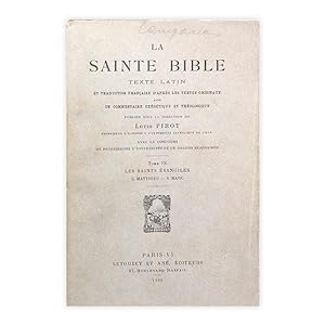 La Sainte Bible - Tome IX