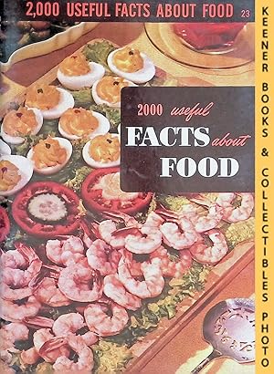 2000 Useful Facts About Food, #23: Encyclopedia Of Cooking 24 Volume Set Series