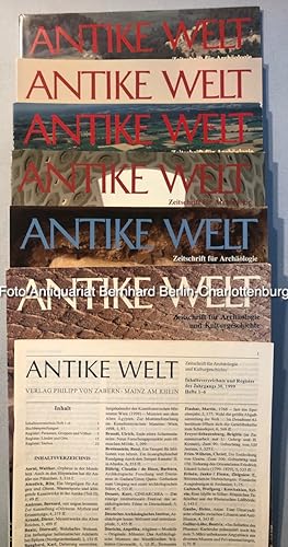 Antike Welt. Zeitschrift für Archäologie und Kulturgeschichte (Jahrgang 30, 1999; sechs Ausgaben ...