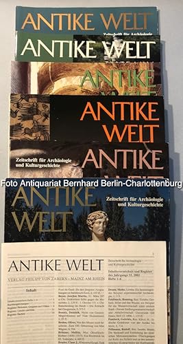 Antike Welt. Zeitschrift für Archäologie und Kulturgeschichte (Jahrgang 33, 2002; sechs Ausgaben ...