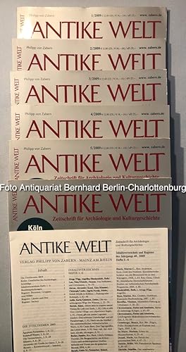 Antike Welt. Zeitschrift für Archäologie und Kulturgeschichte (Jahrgang 40, 2009; sechs Ausgaben ...