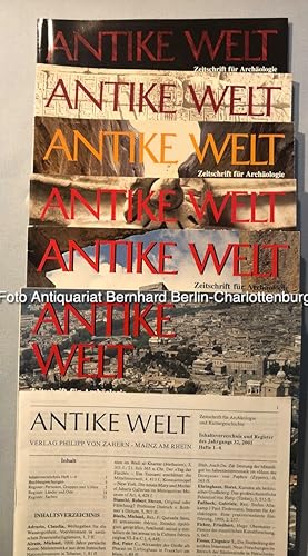Antike Welt. Zeitschrift für Archäologie und Kulturgeschichte (Jahrgang 32, 2001; sechs Ausgaben ...
