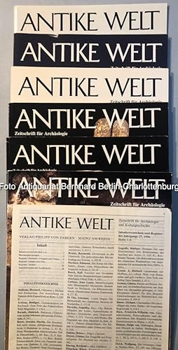 Antike Welt. Zeitschrift für Archäologie und Kulturgeschichte (Jahrgang 27, 1996; sechs Ausgaben ...