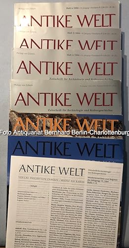Antike Welt. Zeitschrift für Archäologie und Kulturgeschichte (Jahrgang 35, 2004; sechs Ausgaben ...