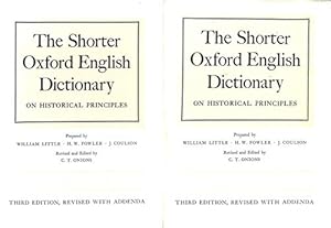 Immagine del venditore per Shorter Oxford English Dictionary venduto da WeBuyBooks