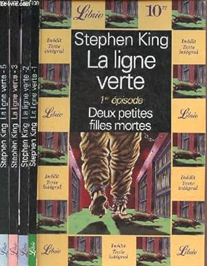 Seller image for La ligne verte - 4 volumes - 1er pisode + 2e pisode + 3e pisode + 5e pisode. for sale by Le-Livre