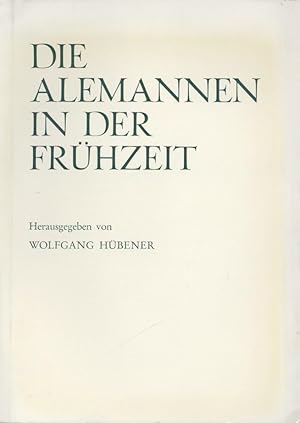 Imagen del vendedor de Die Alemannen in der Frhzeit. a la venta por Antiquariat Kaner & Kaner GbR