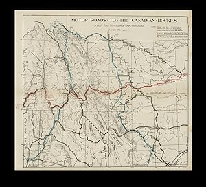 [Road Maps] Motor Roads to The Canadian Rockies - 1923