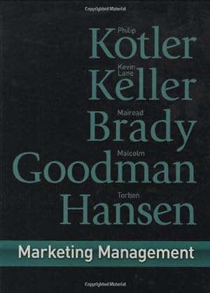 Imagen del vendedor de Marketing Management a la venta por WeBuyBooks