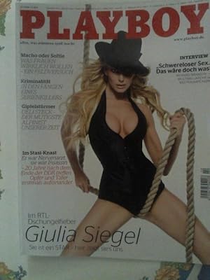 Playboy Magazin Deutschland 02/2009 - Giulia Siegel etc