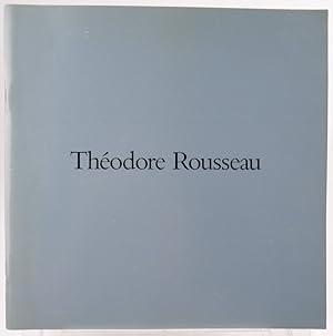 Seller image for Theodore Rousseau: a Selection of Drawings (Spring 1991 Catalogue XI) for sale by Resource for Art and Music Books 