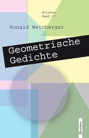 Bild des Verkufers fr Geometrische Gedichte zum Verkauf von Berliner Bchertisch eG