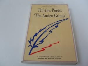 Bild des Verkufers fr Thirties Poets: 'The Auden Group' (Casebooks Series) zum Verkauf von WeBuyBooks