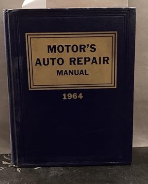 Bild des Verkufers fr Motor's Auto Repair Manual. Associate Edit. : Louis Forier, Wallece Norde. zum Verkauf von Kepler-Buchversand Huong Bach