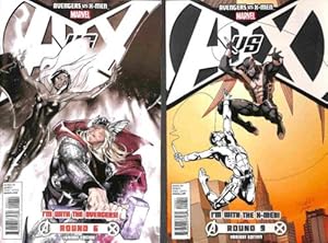 Bild des Verkufers fr Avengers Vs. X-Men #6 (Avengers Variant) + #9 (X-Men Variant) VF zum Verkauf von WeBuyBooks