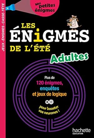 Image du vendeur pour Les nigmes de l't Adultes - Cahier de vacances 2021 mis en vente par WeBuyBooks