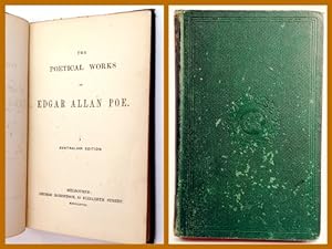 Seller image for The Poetical Works of Edgar Allan Poe [First Australian edition with Publishers' compliments) for sale by Muir Books -Robert Muir Old & Rare Books - ANZAAB/ILAB