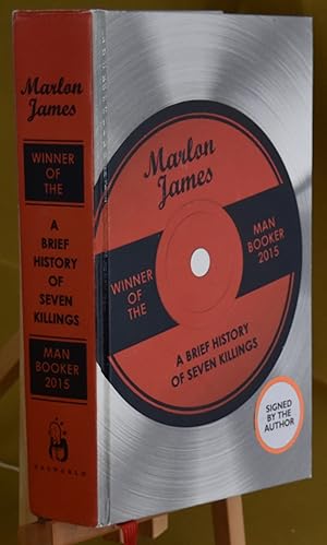 A Brief History of Seven Killings. First thus . Commemorative Edition. Signed by the Author