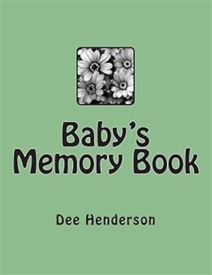 Bild des Verkufers fr Baby's Memory Book zum Verkauf von GreatBookPrices