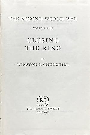 Immagine del venditore per Closing the ring venduto da Acanthophyllum Books