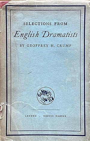 Selections from English dramatists