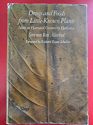 Immagine del venditore per Drugs and Foods from Little-Known Plants: Notes in Harvard University Herbaria venduto da Ocean Tango Books