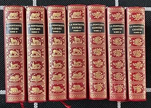 Imagen del vendedor de Fables, contes et oeuvres diverses de La Fontaine (7 volumes) a la venta por Lioudalivre