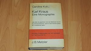 Seller image for Karl Kraus Eine Monographie Einmalige Sonderausgabe zum 100. Geburtstag. for sale by Versandantiquariat Ingo Lutter