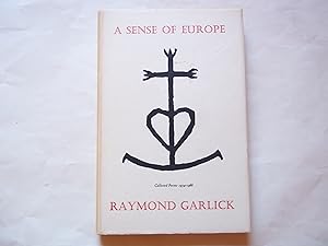Bild des Verkufers fr A Sense of Europe. Collected Poems 1954-1968 zum Verkauf von Carmarthenshire Rare Books