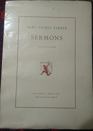 SERMONS Volum primer