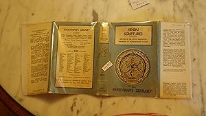 Seller image for Hindu Scriptures: Hymns from the Rigveda, Five Upanishads, The Bhagavadgita (Everyman's Library #944) in Blue Illustrated DJ of FIGURE DANCING IN CIRCLE, An English language collection of principal writings of Hindu scriptures . 1ST THERE R TRANSLATIONS FROM 30 HYMNS OF for sale by Bluff Park Rare Books