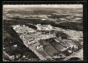 Ansichtskarte Iserlohn-Gerlingsen, Waldstadt vom Flugzeug aus gesehen