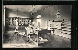 Bild des Verkufers fr Carte postale Beauvais, Lyce Flix-Faure, Cabinet d`Histoire Naturelle zum Verkauf von Bartko-Reher