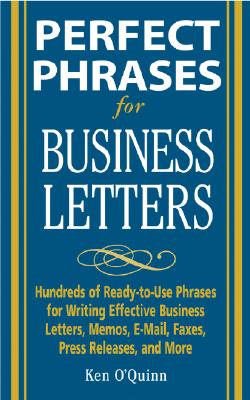 Seller image for Perfect Phrases for Business Letters (Paperback or Softback) for sale by BargainBookStores