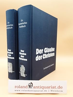 Bild des Verkufers fr Der Glaube der Christen (2 Bnde, komplett). Band 1: Ein kumenisches Handbuch; Band 2: Ein kumenisches Wrterbuch. hrsg. von Eugen Biser u.a. In Zusammenarbeit mit Klaus-Peter Jrns u.a. in 2 Bnden, komplett! zum Verkauf von Roland Antiquariat UG haftungsbeschrnkt