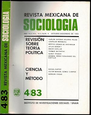 Seller image for Ciencia y tecnologia en Mexico. Antecedentes y caracteristicas acutlaes in Revista Mexicana de Sociologia Volume XLV (45) Number 4 for sale by The Book Collector, Inc. ABAA, ILAB