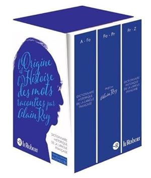 dictionnaire historique de la langue française