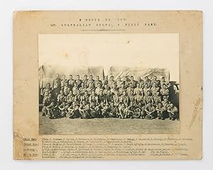 An original photograph of '2 Corps Section. 1st Australian Ordnance Field Park'