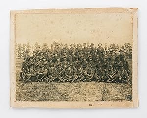 An original photograph of a group of Australian soldiers in uniform