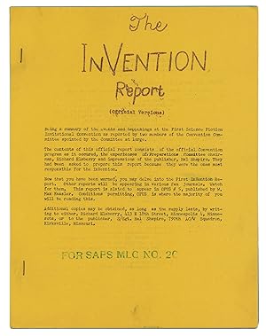Imagen del vendedor de The InVention Report a la venta por Burnside Rare Books, ABAA